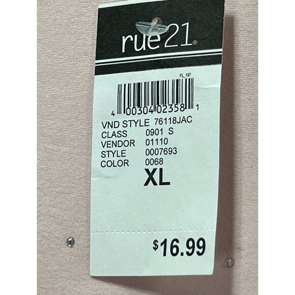 Rue 21 - Women's Short Sleeves T-Shirt - Pink - Extra Large - Picture 8 of 13